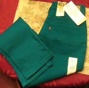 Levis 512 skinny leg jeans